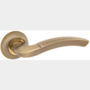 Ручка дверная на розетке CODE DECO H-14026-A-AB бронза (00027184)