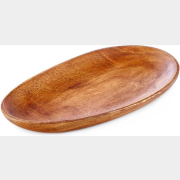 Блюдо деревянное овальное WALMER Organic 31x18 см (W37000753)