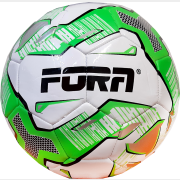 Футбольный мяч FORA FS-1001 №5 белый/зеленый (FS-1001B)