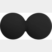 Мяч массажный двойной INDIGO 12,6х6,3 см черный (IN193-BK)