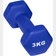Гантель неопреновая PROFIT 3 кг синий (MDK-101-4)