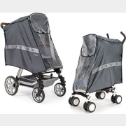 Защита от дождя и ветра для колясок REER RainSafe Active серый (84041)