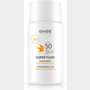Флюид солнцезащитный BABE Laboratorios Super Fluid Sunscreen SPF 50 50 мл (8437014389449)