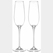 Набор бокалов для шампанского WILMAX Crystalline 2 штуки 260 мл (WL-888048/2C)