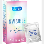 Презервативы DUREX Invisible Stimulation 12 штук (9250437070)