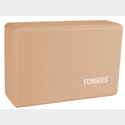 Блок для йоги TORRES пудровый (YL8005P)