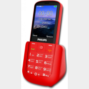 Мобильный телефон PHILIPS Xenium E227 Red (CTE227RD/00)
