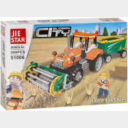 Конструктор JIE STAR Global City Фермерский трактор (51006)