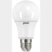 Лампа светодиодная Е27 GAUSS Basic A60 12 Вт 3000K (10202122)