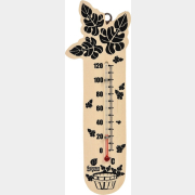 Термометр для бани БАННЫЕ ШТУЧКИ Банный веник 17,5х4х1 см (18050)