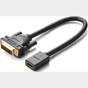 Кабель UGREEN DVI (M) to HDMI (F) Black 0,22 м (20118)