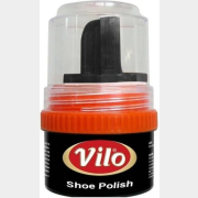 Крем-краска для обуви из гладкой кожи VILO для блеска черный 60 мл