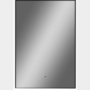 Зеркало для ванной с подсветкой КОНТИНЕНТ Amer Black LED 500x700 ореольная теплая/холодная подсветка (ЗЛП1525)