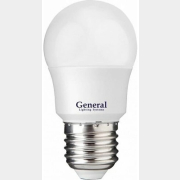 Лампа светодиодная E27 GENERAL GLDEN-G45F-B-8-230-E27-3000 (660202)