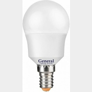 Лампа светодиодная E14 GENERAL GLDEN-G45F-B-8-230-E14-3000 (660193)