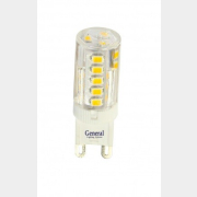 Лампа светодиодная G9 GENERAL GLDEN-G9-5-P-220-6500 (684100)