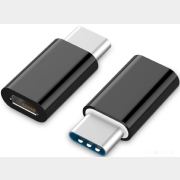 Адаптер GEMBIRD Cablexpert USB-C to microUSB (USB A-USB2-CMmF-01)