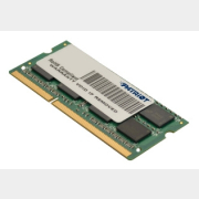 Оперативная память PATRIOT 4GB PC-12800 DDR3-1600 PSD34G1600L81S (SODIMM)