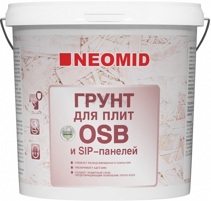 Грунтовка НЕОМИД для плит OSB купить в Минске — цены в интернет-магазине 7745.by