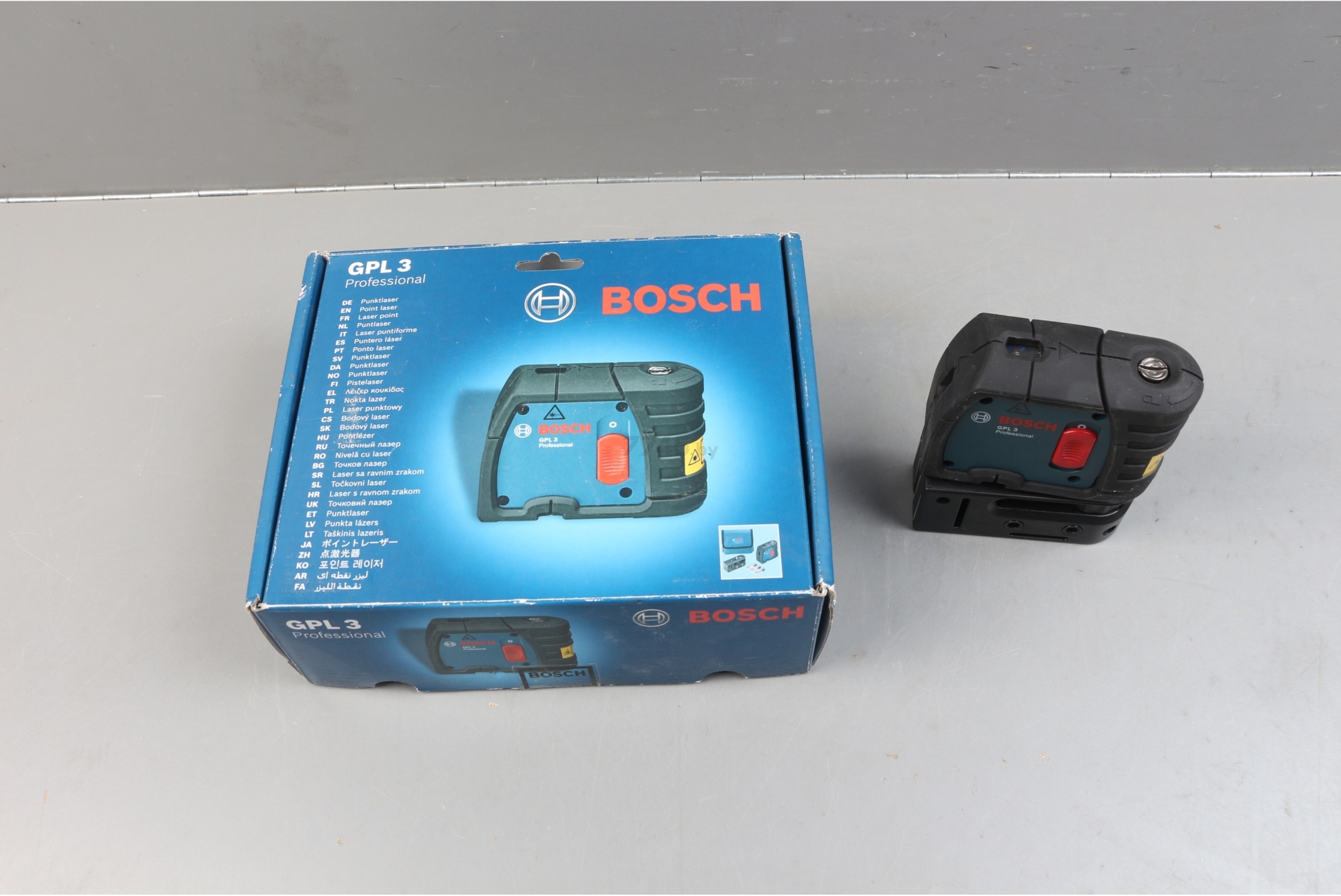 Уровень лазерный BOSCH GPL 3 Professional (0601066100) купить в Минске — цены в интернет-магазине 7745.by