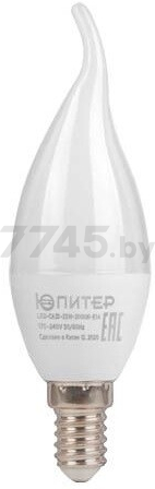 Лампа светодиодная E14 ЮПИТЕР Люкс CА35 купить в Минске — цены в интернет-магазине 7745.by