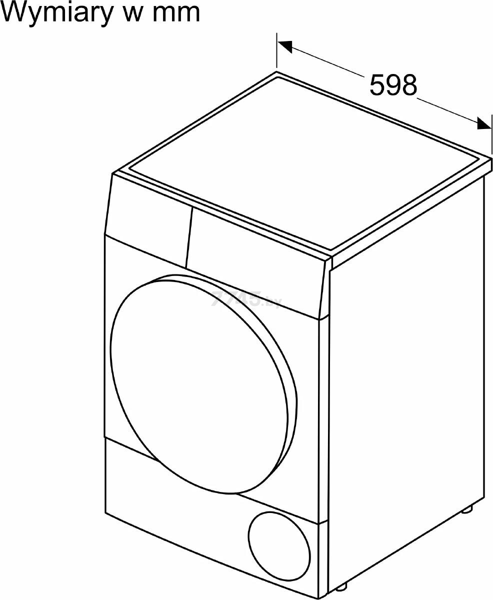 Машина сушильная BOSCH WTX87K40PL купить в Минске — цены в  интернет-магазине 7745.by