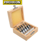 Набор насадок для гравера фрезеровальных по дереву PROXXON 10 штук (29020) - Фото 3