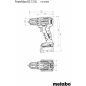 Дрель-шуруповерт аккумуляторная METABO PowerMaxx BS 12 BL (601038800) - Фото 3