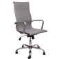 Кресло компьютерное AKSHOME Elegance серый текстиль (46309)