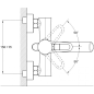 Смеситель для ванны GLAUF NUD3-A045YW - Фото 3