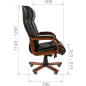 Кресло компьютерное CHAIRMAN 653 черный (00-07001203) - Фото 6