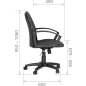 Кресло компьютерное CHAIRMAN 681 C2 серый (00-01188131) - Фото 6