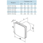 Вентилятор вытяжной накладной VENTS 125ЛДТ - Фото 2