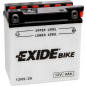 Аккумулятор для мотоцикла EXIDE 9 А·ч (12N9-3B)
