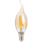Лампа светодиодная филаментная E14 ЮПИТЕР CA35 6 Вт 3000К (JP6002-04)