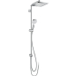 Душевая стойка HANSGROHE Crometta E 240 1jet Showerpipe Reno EcoSmart (27289000)