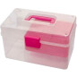 Ящик для инструмента пластмассовый PROFBOX Т-28 280х165х163 мм с секциями (610430)
