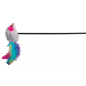 Игрушка для кошек TRIXIE Удочка-дразнилка Мышь с перьями 50 см (4516)