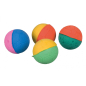 Игрушка для кошек TRIXIE Мячик из поролона двухцветный d 4,3 см (41101)