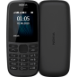 Мобильный телефон NOKIA 105 Dual SIM 2019 черный (16KIGB01A01) - Фото 2