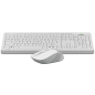 Комплект беспроводной клавиатура и мышь A4TECH Fstyler FG1010 White/Grey - Фото 2