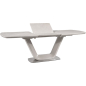 Стол кухонный SIGNAL Armani Ceramic серый матовый 160-220х90х76 см (ARMANISZ160) - Фото 2