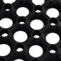 Коврик придверный ячеистый 50х80х1,6 см VORTEX черный (20002) - Фото 5