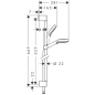 Набор смесителей HANSGROHE Logis E (71178000+71610000+26532400) - Фото 4