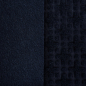 Коврик придверный рельефный VORTEX Comfort 40х60 см Добро пожаловать без подложки синий (24115) - Фото 3