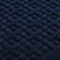 Коврик придверный рельефный VORTEX Comfort 40х60 см Добро пожаловать без подложки синий (24115) - Фото 4