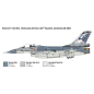 Сборная модель ITALERI Американский истребитель F-16A Fighting Falcon 1:48 (2786) - Фото 10