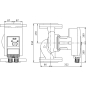 Насос циркуляционный WILO Yonos Maxo 50/0,5-16 PN6/10 (2120652) - Фото 2