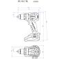 Дрель-шуруповерт аккумуляторная METABO BS 18 LT BL (602325550) - Фото 3