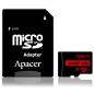 Карта памяти APACER MicroSDXC 64 Гб с адаптером SD (AP64GMCSX10U5-R) - Фото 2